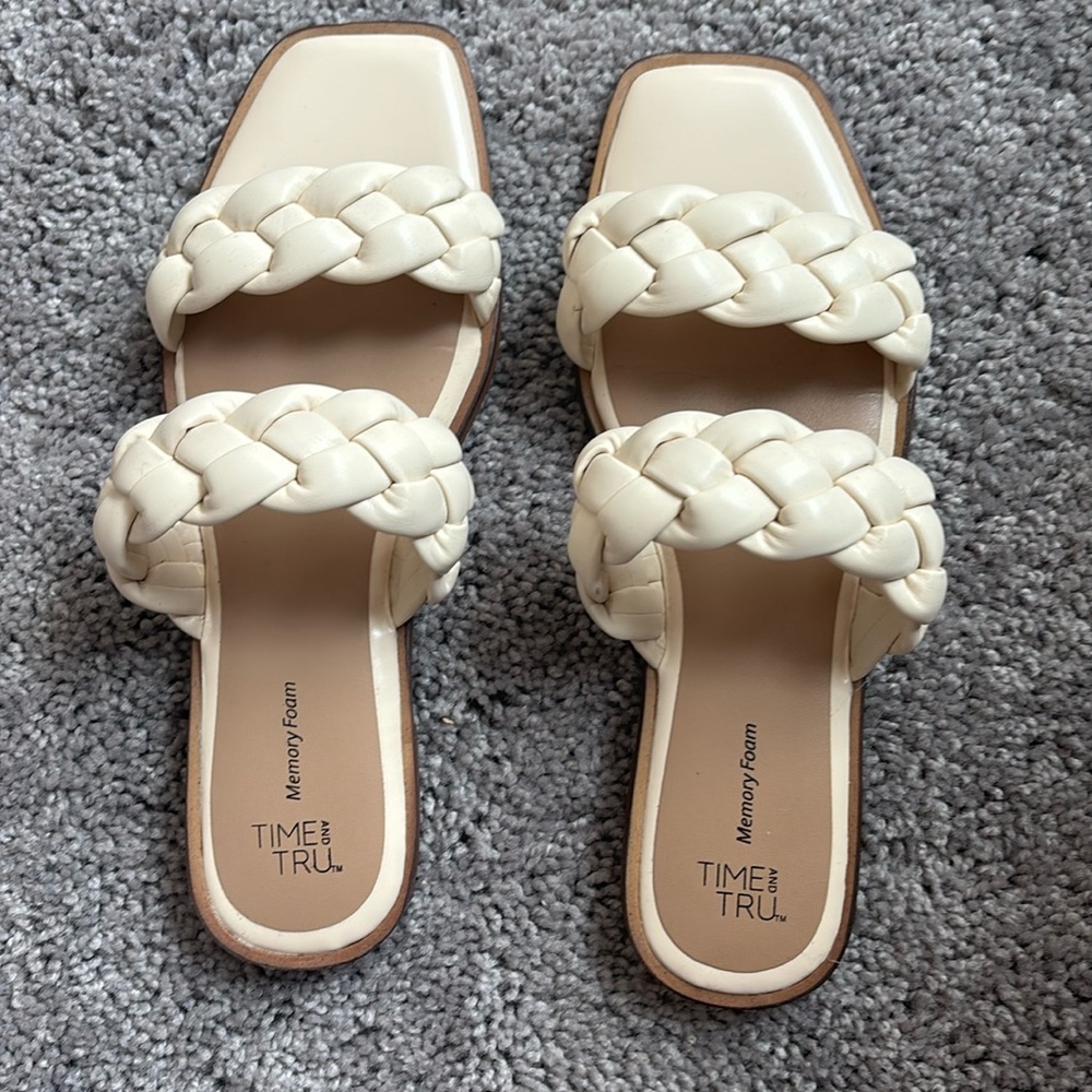 Like New Double Strap Sandals